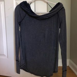Free people long sleeve shirt